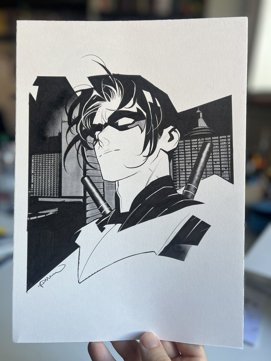 Nightwing commission  for @lakecomocon!