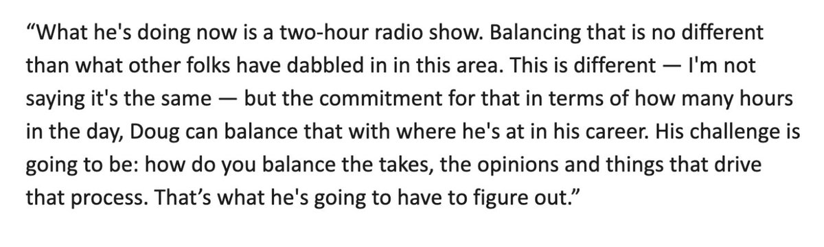 Here's what Green Bay athletic director Josh Moon said when I asked him why he agreed to hire Gottlieb while also letting him continue his daily radio show for Fox Sports, an unprecedented arrangement in college sports.