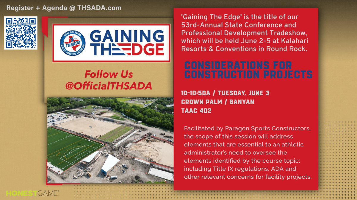 Reminder our early reg deadline is 3 days away. Register today and join nearly 550 of your peers: bit.ly/4cXSCPd; session-by-session agenda here (including TAAC 402): bit.ly/3xTqoFf.