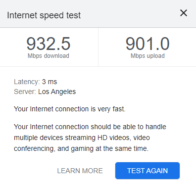 How fast is your internet?