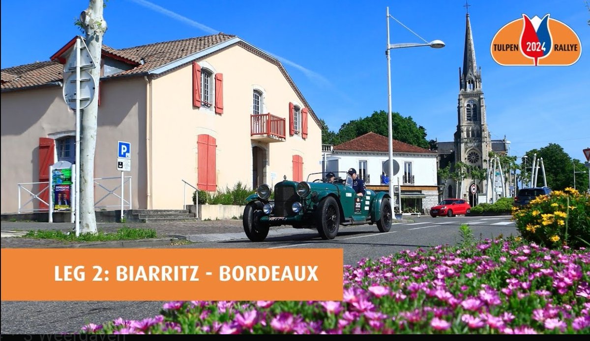 #Tulpenrallye 2024 - 70e editie Dag 2: Biarritz ➡️ Bordeaux
Bekijk de dagvideo hier: youtu.be/amg5Kbxu2qo