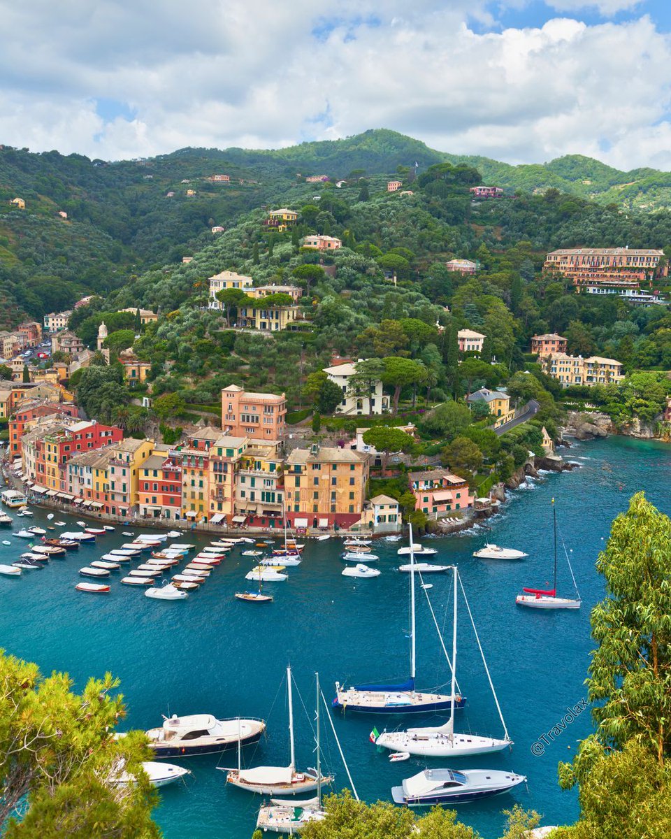 Portofino, Italy 🇮🇹 Portofino has a rich history dating back to Roman times. If the buildings could talk, what stories do you think they would tell?
