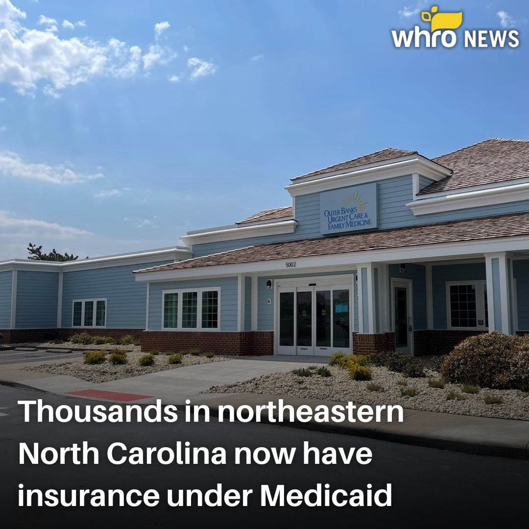 More than 7,000 people in northeastern North Carolina have enrolled in Medicaid since the state expanded the program in December 2023. Read more here: tinyurl.com/2vm22a4y