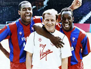 Mark Bright , Steve Coppell and Ian Wright @CPFC #CPFC