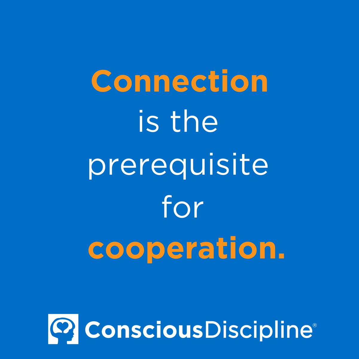 🧡 Connection is the glue that binds us together and helps us endure life’s twists, turns, disappointments and hardships. A strong sense of connection also increases children’s cooperation and attention spans while decreasing power struggles and attention-seeking behaviors.