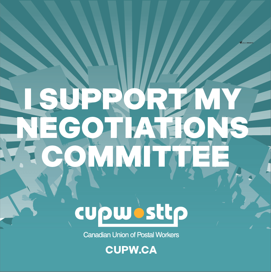 Show your support for your negotiators – update your social media profile picture with this image! Download and Print Support Signs and Stickers: bit.ly/3wyDc3O