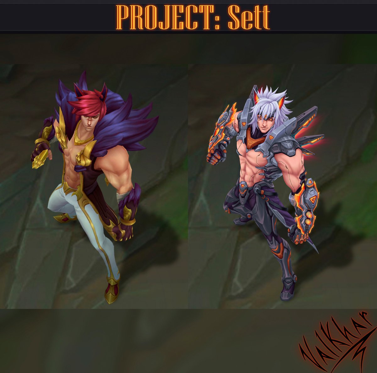 valkhar92's tweet photo. Project Sett - fanmade skin
@LeagueOfLegends 

#artwork #drawing #sett #projectskin #lolskin #riotgames https://t.co/48ji34Nj73