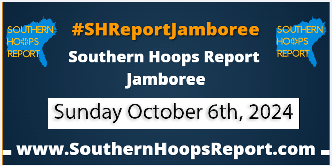 MARK YOUR CALENDARS! 4th Annual Southern Hoops Report Fall Jamboree #SHReportJamboree 🗓️Sunday Oct 6th, 2024 Teams will play multiple games in front of College Coaches/Evaluators Has been top event last 3 years w/ 40+ Teams HS Register Your Team Here: southernhoopsreport.com/shreportjambor…