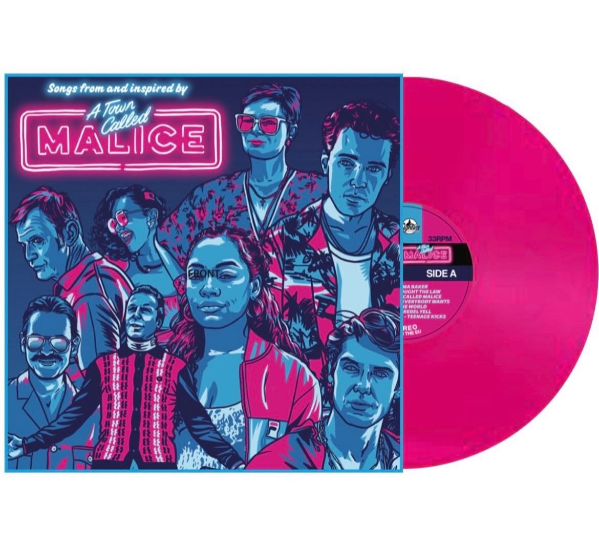 Limited Edition Soundtracks. ‘A Town called Malice’ on Neon Pink Vinyl. On the Homepage 80scasuals.co.uk