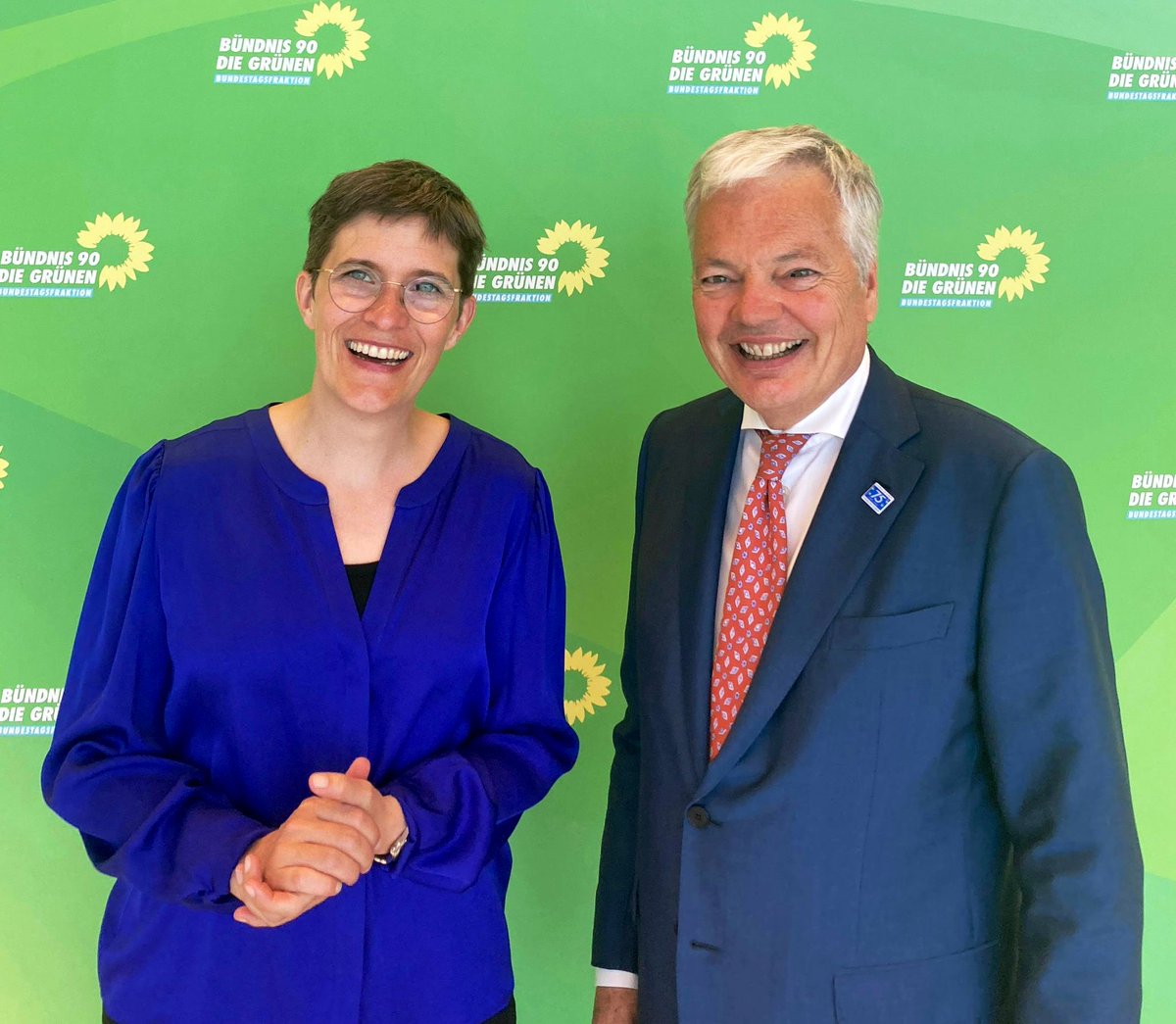 It was a pleasure to meet again with @AnnaLuehrmann, 🇩🇪 Deputy Minister for #European Affairs, today in #Berlin to discuss about my candidacy for the post of Secretary General of @coe. Thank you for having me! J'ai eu le plaisir de rencontrer à nouveau ce mardi à #Berlin