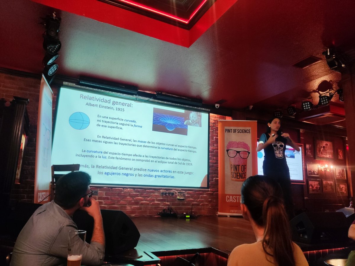 Ondas gravitacionales y agujeros negros... Esto y más en #Pint24ES #Pint24Cas 🚀