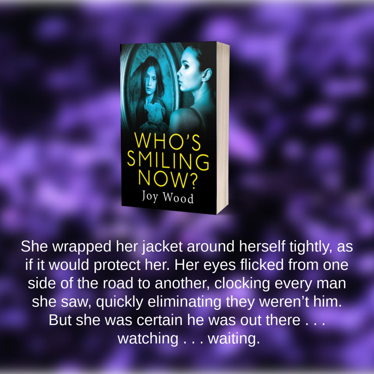 Who exactly is smiling now? - not the stalker that's for sure . . . 
Available on #KindleUnlimited 
#BooksWorthReading #WritingCommunity #tuesdayvibe #mustread 
mybook.to/WhosSmilingNow