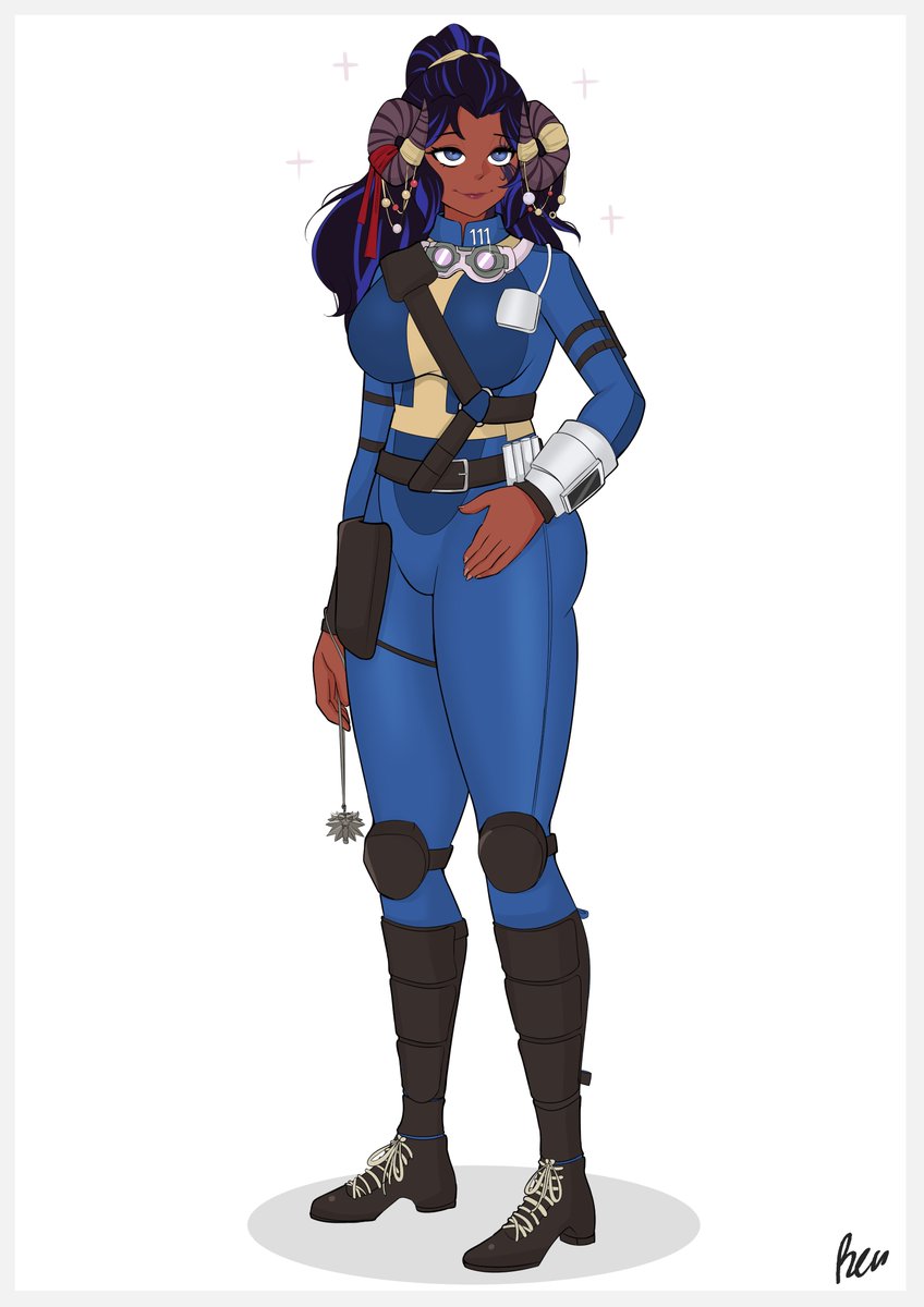 Commission done for <a href="/RogueSpartan3/">Rogue</a> 's stunning OC!

Thanks again for considering me!
#commissionsopen #artmoots