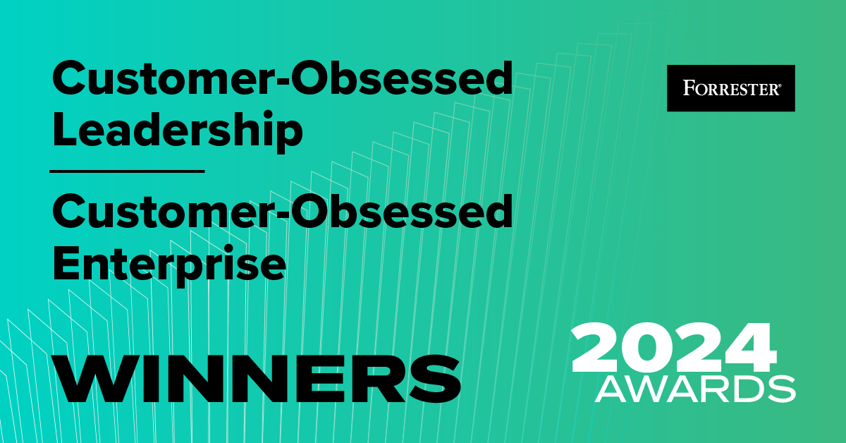Congratulations to our three North American 2024 Customer Obsession Awards winners! forr.com/3WGQmq1 Customer-Obsessed Enterprise Award: 🏆 @Prudential Customer-Obsessed Leadership Award: 🏆 Jill Pavlovich from @AlbertsonsCos 🏆 @JonFreier from @TMobile