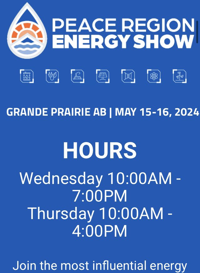 dothome7's tweet photo. Going to see @PanamaWindsocks at Grande Prairie 
Peace Region Energy Show #energy #safety #alberta https://t.co/D2U36dqrKS