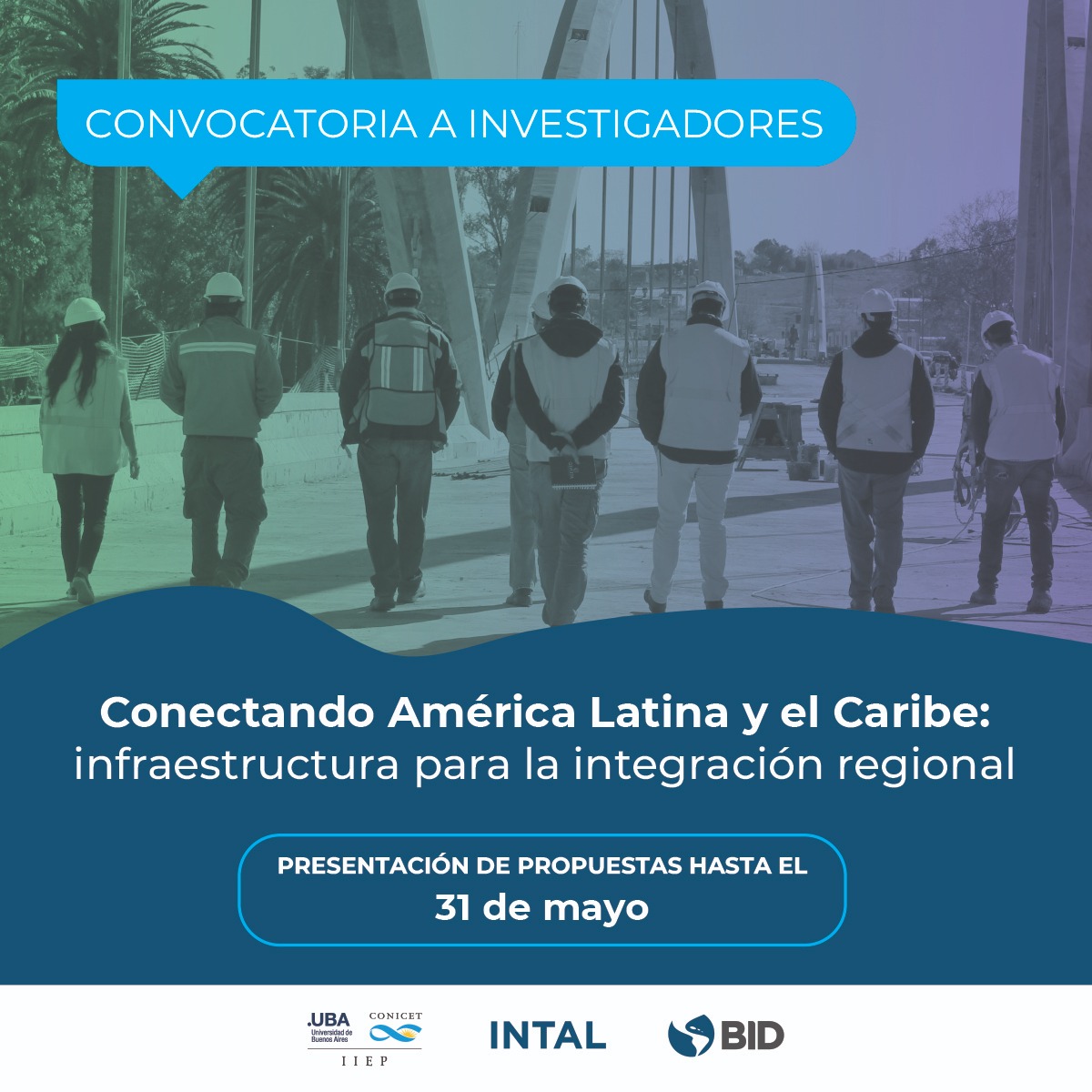 Hasta el 31 de mayo sigue abierta la convocatoria para presentar trabajos de #Investigación sobre #Infraestructura que tengan el potencial de fortalecer la #Integración en #AméricaLatina y el #Caribe Infórmate aquí 👇