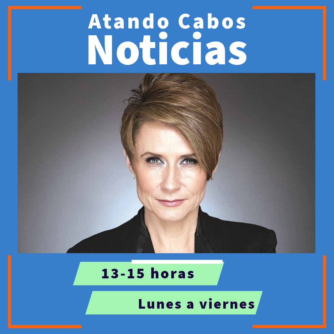 Atando Cabos (@atandocabos) on Twitter photo Ya estamos al aire en #AtandoCabos con <a href="/DeniseMaerker/">Denise Maerker</a> y <a href="/jesusbahena/">Jesús Bahena</a> en la mesa informativa del 104.1 FM de Radio Fórmula.
radioformula.com.mx/p/en-vivo/1041… Ya estamos al aire en #AtandoCabos con <a href="/DeniseMaerker/">Denise Maerker</a> y <a href="/jesusbahena/">Jesús Bahena</a> en la mesa informativa del 104.1 FM de Radio Fórmula.
radioformula.com.mx/p/en-vivo/1041…