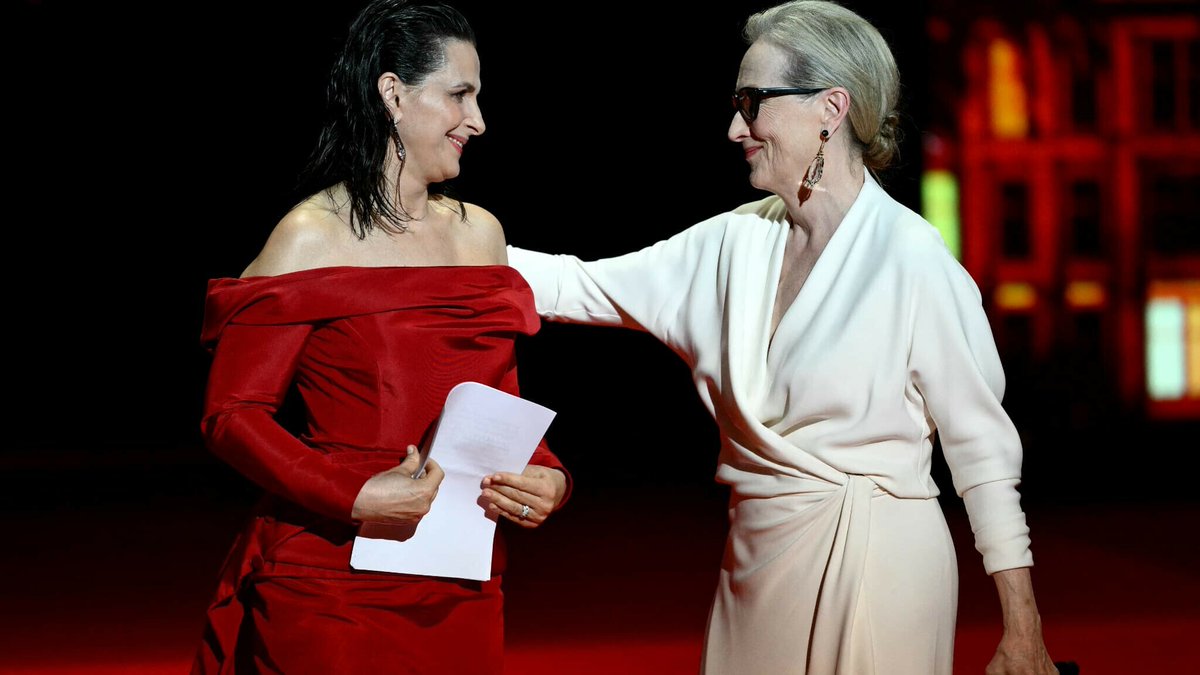 Cannes 2024: Juliette Binoche et Meryl Streep ont ouvert la 77e édition du festival
l.bfmtv.com/h68Q