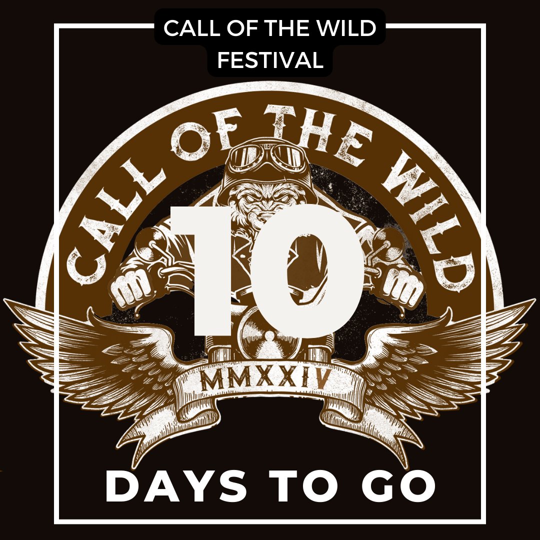 Only 10 days until the Call Of The Wild festival!!!
⁠
If you don't already have your ticket, go to the link in my bio and there is a ticket link.
⁠
#suzysmusicalworld #musicblogger #countdown #festival #musicfestival #livemusic #music #liveband #musicblog #live #getyourtickets