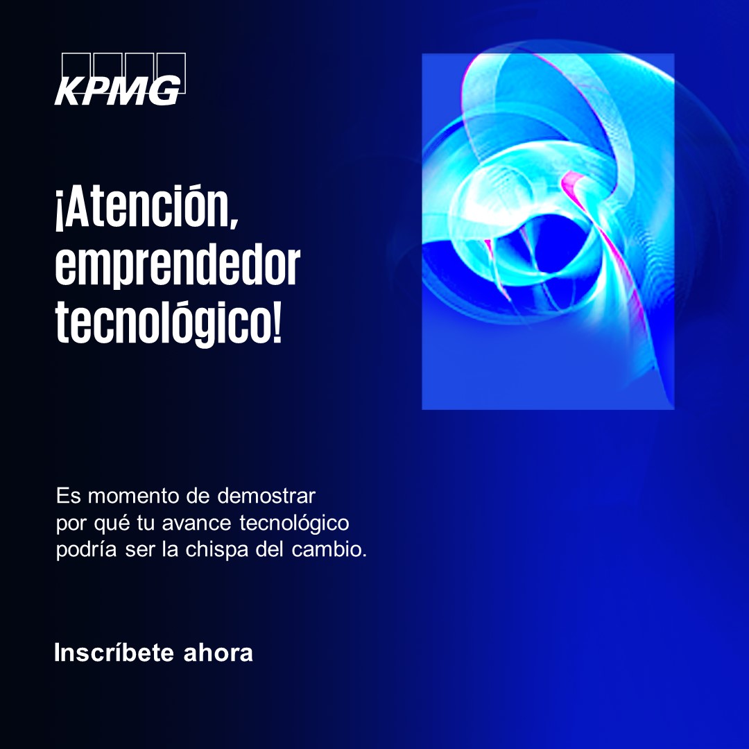 Participa en el concurso 2024 KPMG Private Enterprise #GlobalTechInnovator en México ante una audiencia de líderes de la industria, asesores profesionales, posibles colaboradores y futuras fuentes de financiamiento 👉 bit.ly/4aYkUY7