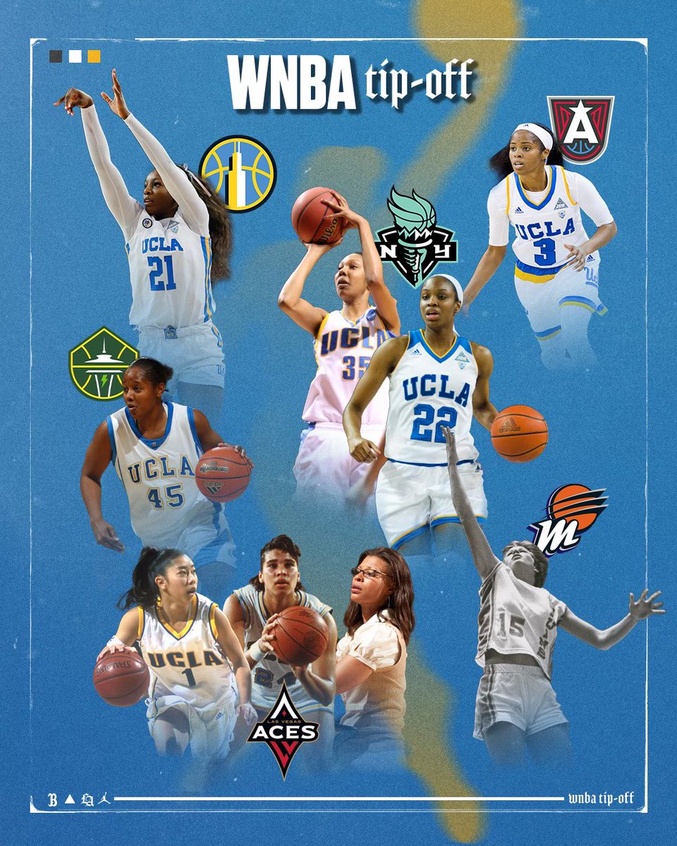 Basketball is year round 👀

Good luck to the Bruins as the 2024 #WNBA season tips off!

#GoBruins x #ProBruins | #WNBATipOff