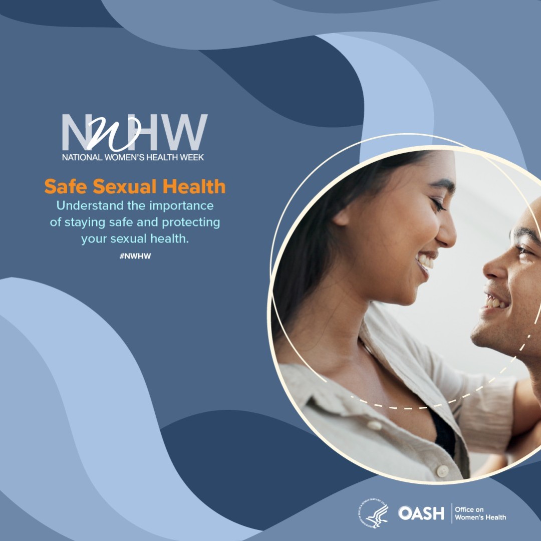 DYK? #STIs, like chlamydia or gonorrhea, often don’t have any symptoms at all. Even if you feel fine, sexually active women should test for STIs yearly or with a new partner. Now’s the time to #GetTested & stay on top of your health. #womenshealth #NWHW womenshealth.gov/nwhw