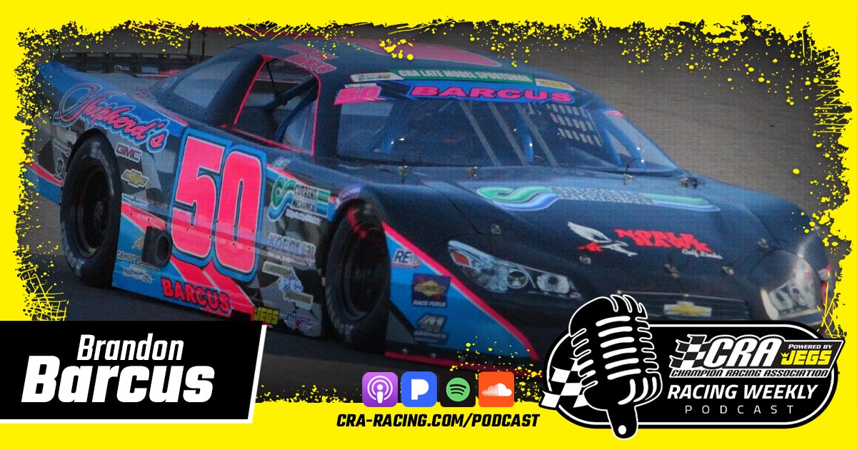 Tomorrow on the CRA Racing Weekly Podcast, hear from Owosso Showdown winner with the Vore’s Welding CRA Late Model Sportsman, Brandon Barcus. What questions do you have? #CRARacing | 📸 Wayne Goodman