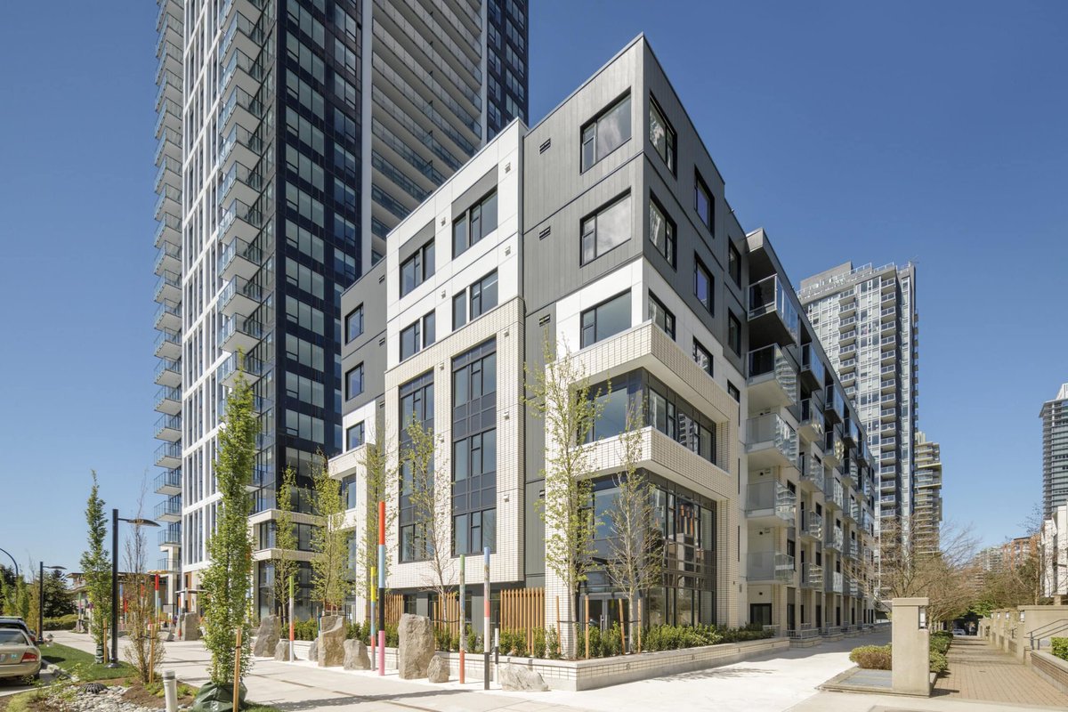 For the first time under Burnaby's tenant assistance policy, displaced tenants will return to the re-developed building at the same rent. Out of 49 eligible tenants, 32 chose to return next month. The remaining non-market units will be rented at 20% below CMHC median for the area