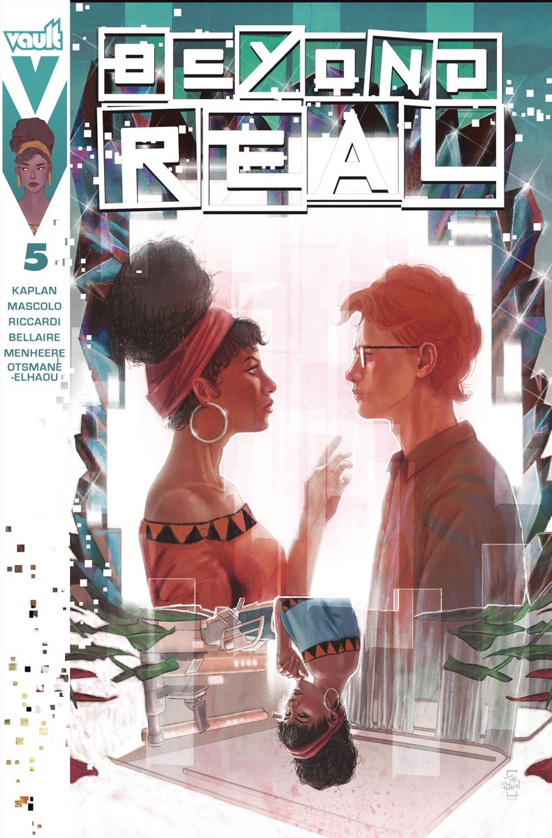 BEYOND REAL #5

An artist's voice. June must defeat an army of doppelgängers, who reflect her doubt and despair, to reach the mountain of color where the simulation stands guard. There, June must finally choose what is most important to her. #Comics #BeyondReal 

Cover art by