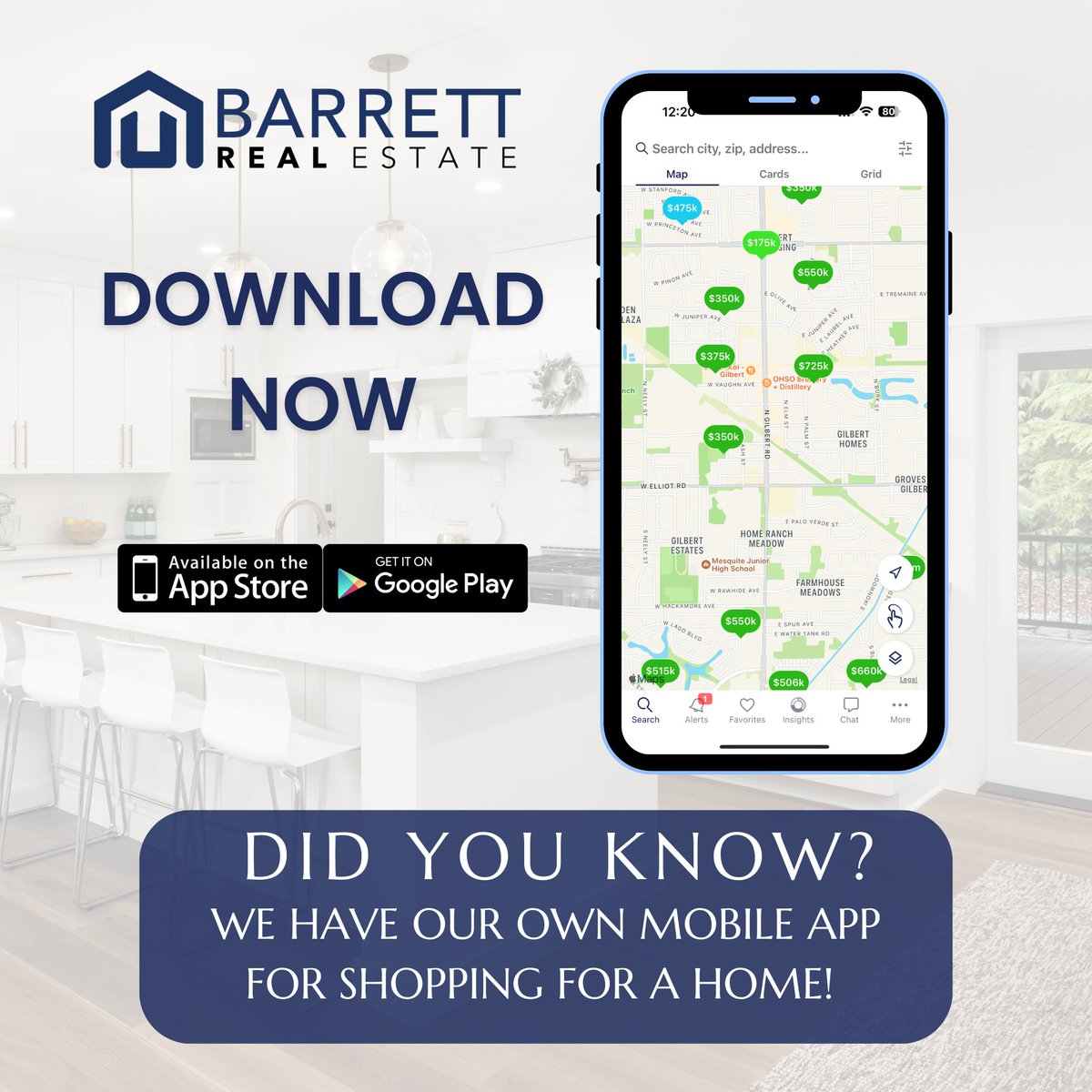🏡🔍 Looking for your dream home? 📱 Browse listings, schedule viewings, and connect with your agent seamlessly. Reach out to your agent today for access or download it from the App Store! #BarrettRealEstate #HomeSearch #MobileApp