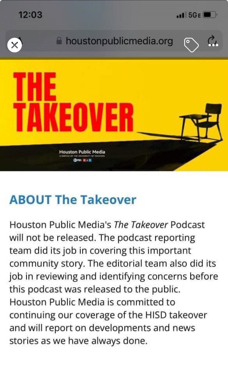 chronMC's tweet image. This is a sorry excuse for an explanation @HoustonPubMedia. You are going to lose the trust of members, including this one, and probably the trust of your own journalists if you can’t be more transparent than this.