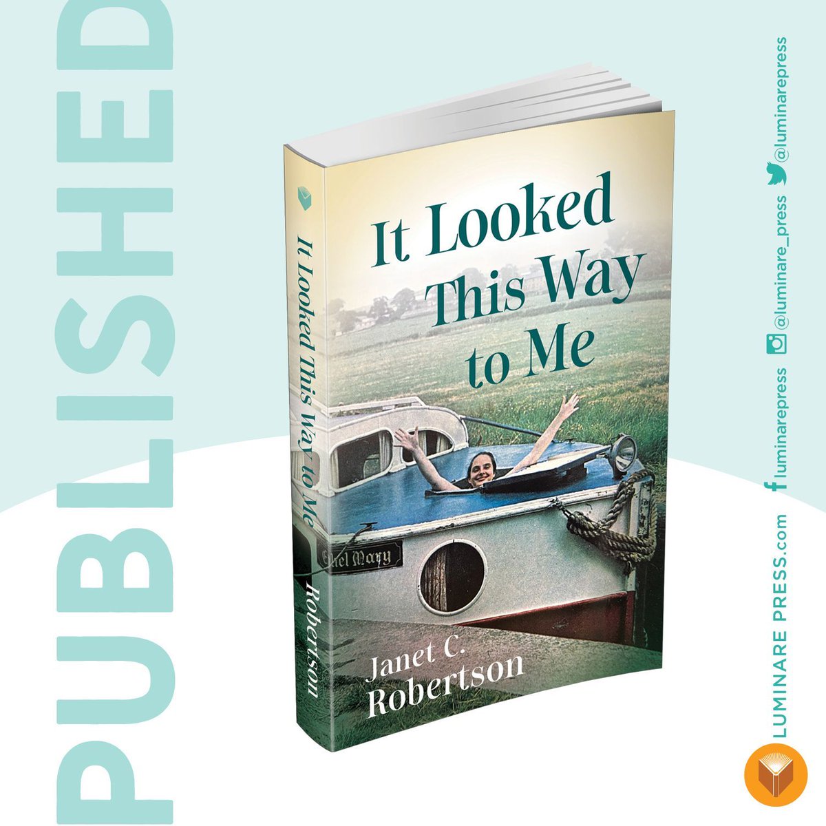 It Looked This Way to Me
by Janet C. Robertson
Growing up in the 1940’s in New York’s Jewish Community, Janet Cohen, an only child, buff.ly/4bmvBnu 
 
#memoir #personalmemoir #NewYork #JewishCommunity #ad #selfpublishing #luminarepress #books #authorlife #indieauthors