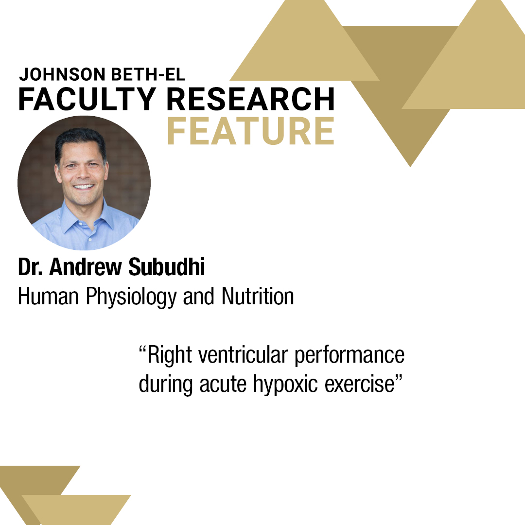 📝 Dr. Andrew Subudhi published: Right ventricular performance during acute hypoxic exercise in the 3rd in the Journal of physiology, 2024, 10.1113/JP284943. Advance online publication. doi-org.libproxy.uccs.edu/10.1113/JP2849…