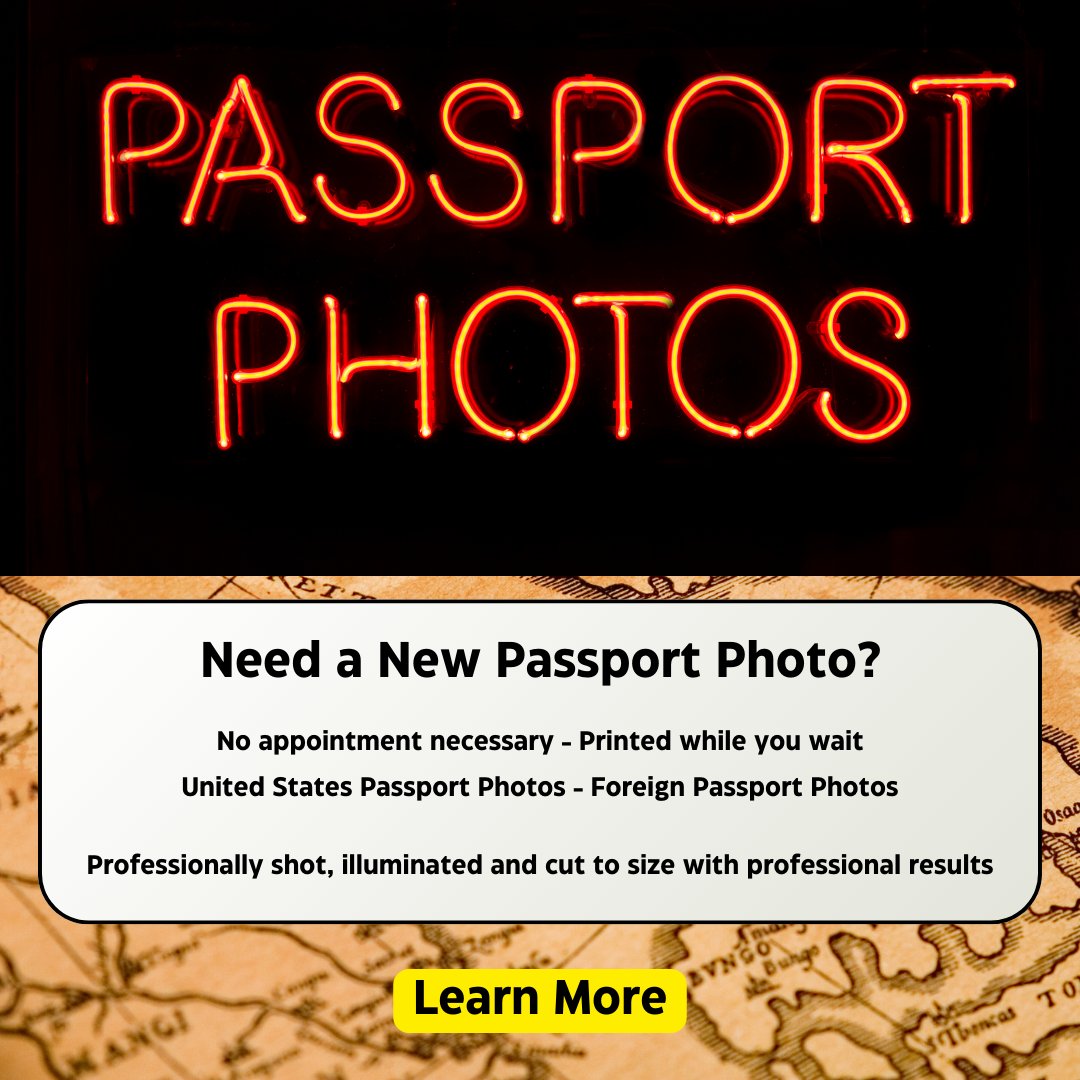 Need a new passport photo? Look no further!

Learn more: blog.bergencountycamera.com/2024/02/passpo…

#bergencountycamera #photography #shoplocal #bergencounty #nikon #canon #bestofnewjersey #njphotographers #supportsmallbusiness