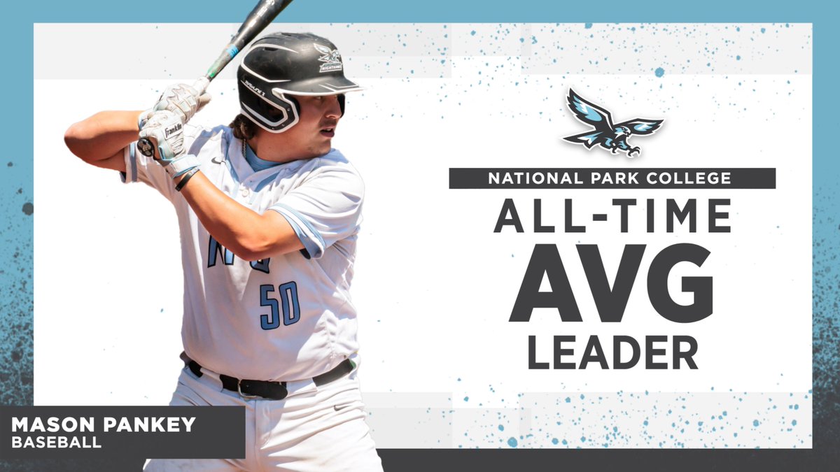 Boasting an impressive .391 average at the plate this season, #NPCHawks sophomore catcher Mason Pankey finishes his Nighthawk career as NPC's career leader in batting average! Congratulations, Mason! #NJCAA #ThisIsNPC