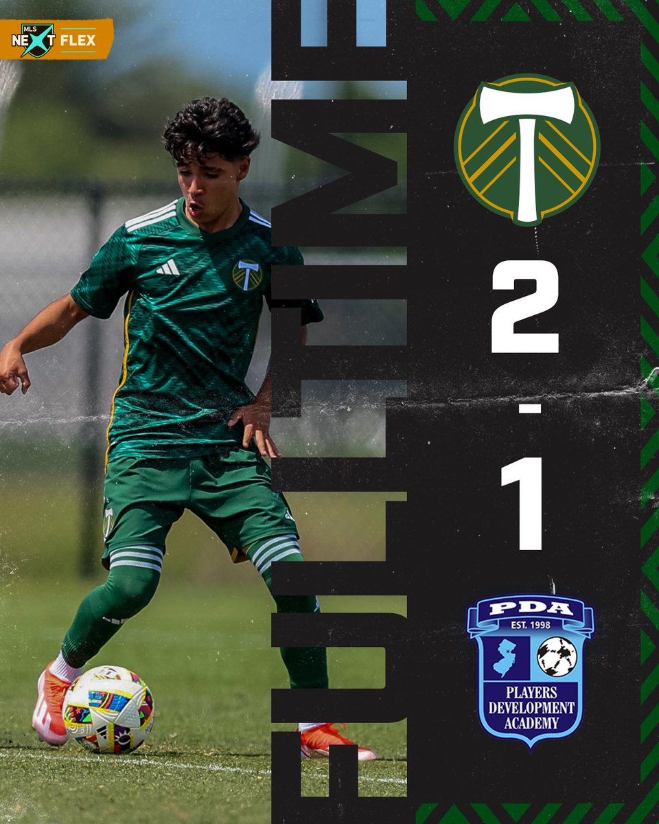 U17s heading home winners in the final match from #MLSNEXTFlex 😤