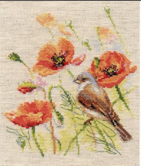 My favourite things to stitch have to be animals and birds. This Little bird in Poppies is so quaint and beautiful.
What are your favourite things to stitch?
buff.ly/3JLBVt3 
#mariescrossstitch #alisa #crossstitcher #xstitcher #xstitch #crossstitch #xstitcherofinstagram