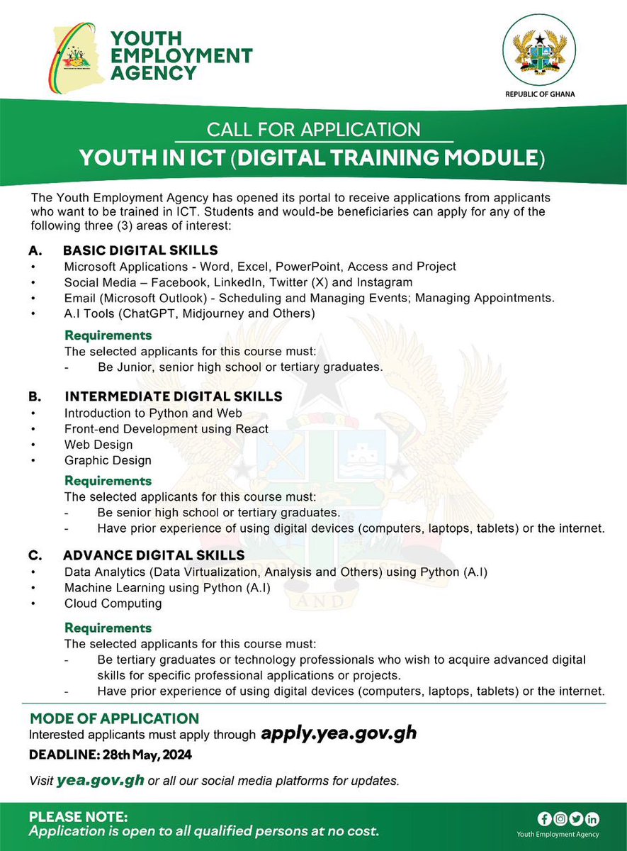 AsareRexford7's tweet photo. Join the dialogue. Share your thoughts, ideas, and aspirations. Let's turn the promise of AI into tangible opportunities for the next generation. Together, we can shape a future where every young Ghanaian has the chance to thrive in the digital age. https://t.co/6imUqmGjPE