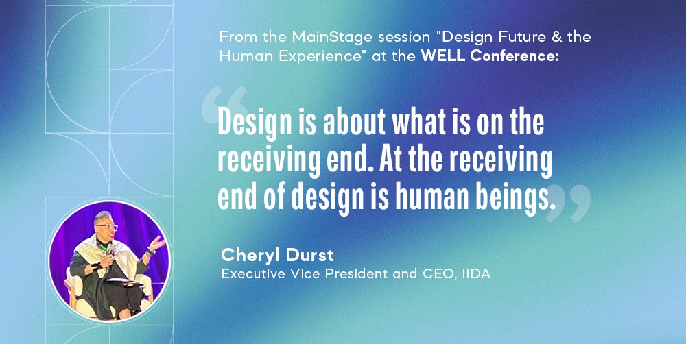 WELLcertified's tweet image. Design isn&apos;t just about aesthetics; it&apos;s a catalyst for belonging, equity and inclusion. At the #WELLConference the Design and the Future of the Human Experience panel shared insights into creating spaces that promote human health and inclusivity, emphasizing psychological safety