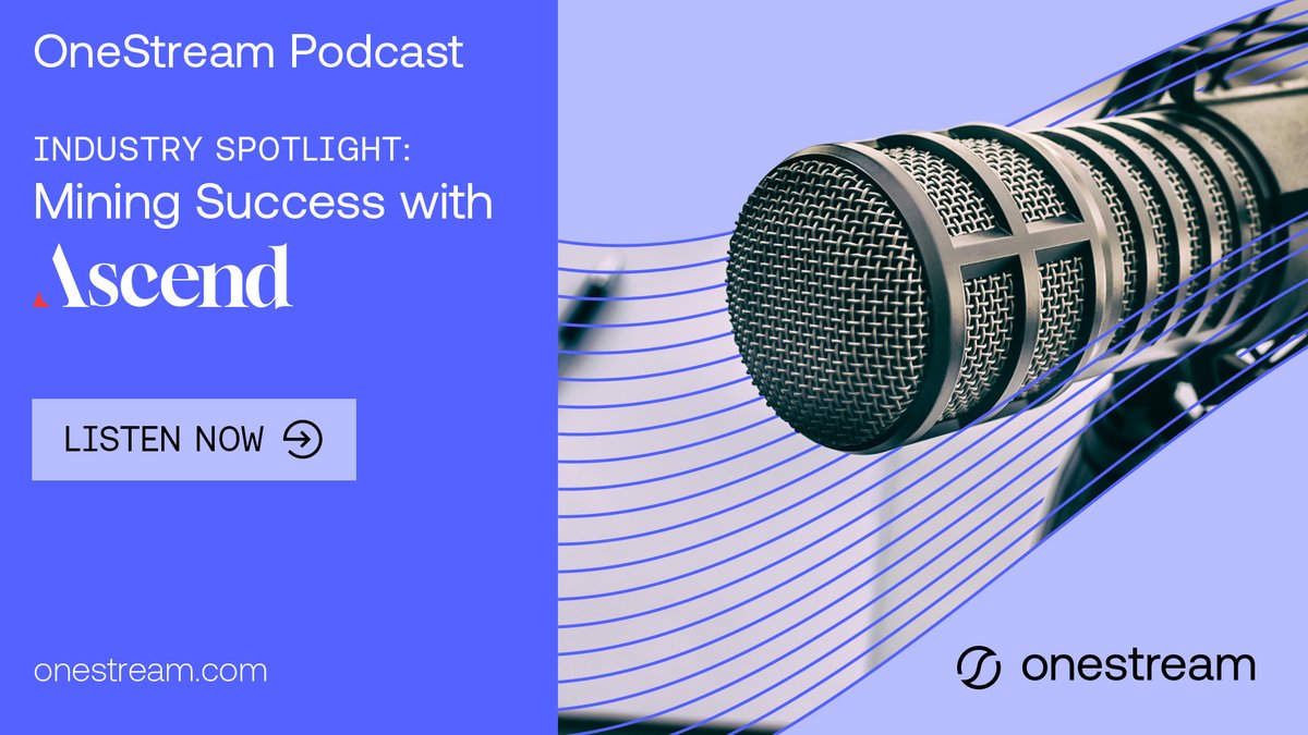 On this podcast episode, Peter Fugere talks with OneStream Diamond partner ASCEND about the complexities and special requirements that are found in the mining industry and how Ascend was able to use the OneStream platform to strike gold with their clients. hubs.li/Q02x618g0