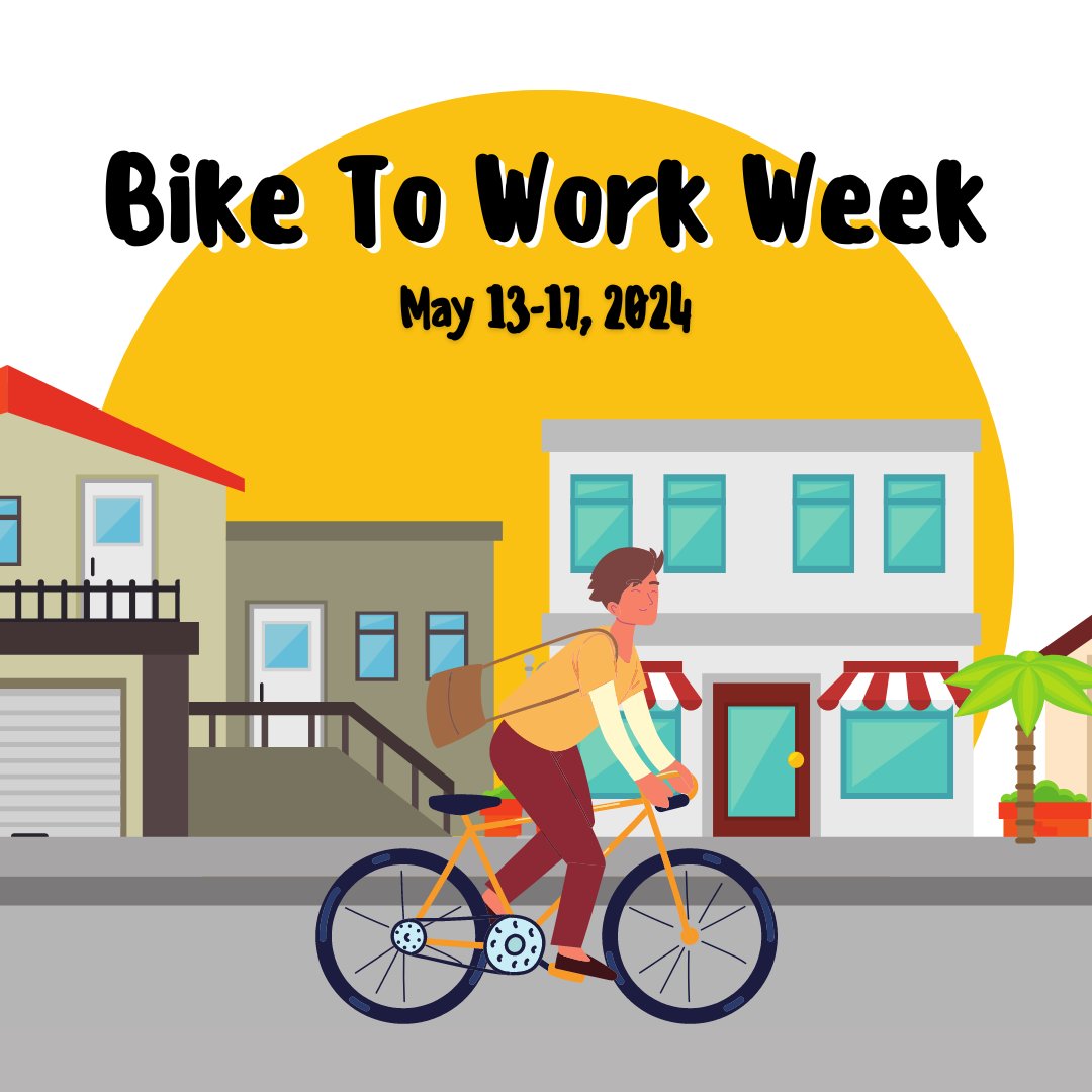 This week is Bike to Work Week! Interested in biking to work? See the League of American Bicyclist's Tips for starting to commute on bike! ow.ly/4t0Z50RG3Zs