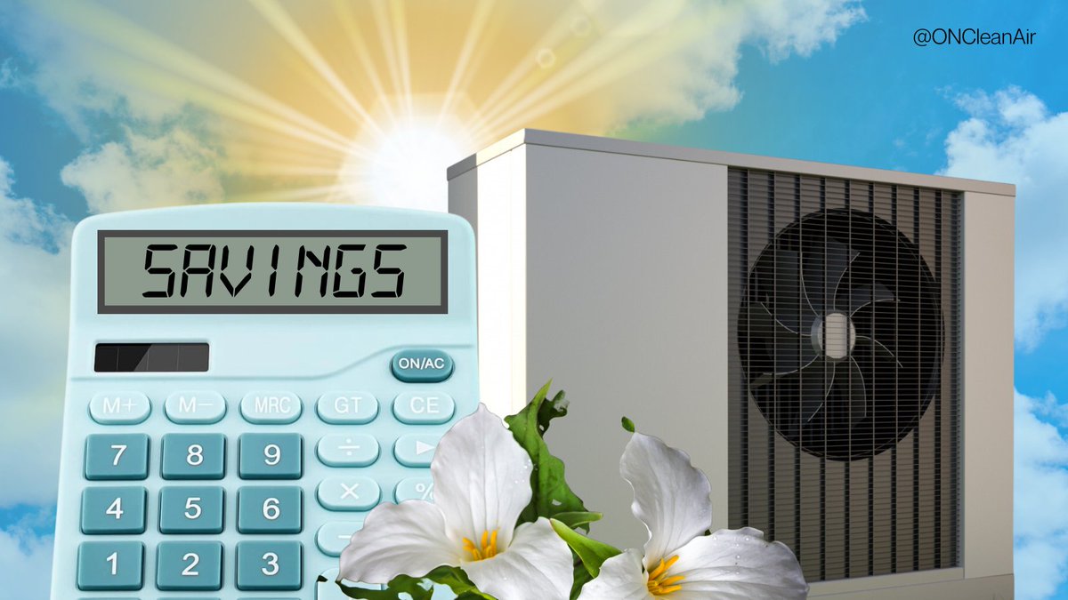 Zero interest financing makes #heatpumps the money-saving choice for home heating & cooling! Learn why switching to a #heatpump is the best choice for your bank account (& the planet!) 🌎 : cleanairalliance.org/heat-pumps-can… #Ontario #climatesolutions #wewantcleanair