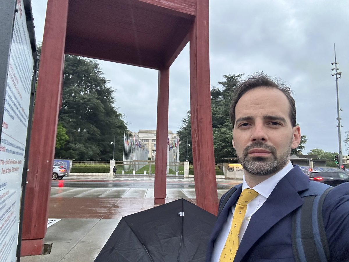 Honored to be at the @UN in Geneva for the first time to moderate a panel tomorrow at the @GenevaSummit #GenevaSummit2024—of which the @McCainInstitute is an official partner—, and seeing so many old friends and meeting new friends. The opening press conference and reception
