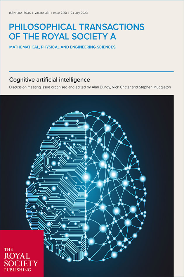 Hello #CHI2024 👋 you might be interested to read this #PhilTransA theme issue, 'Cognitive artificial intelligence’. ow.ly/IYHQ50Rssc4

Find out how you can guest edit your own theme issue: ow.ly/Qlv550Rsshy @acm_chi #AI #CHI