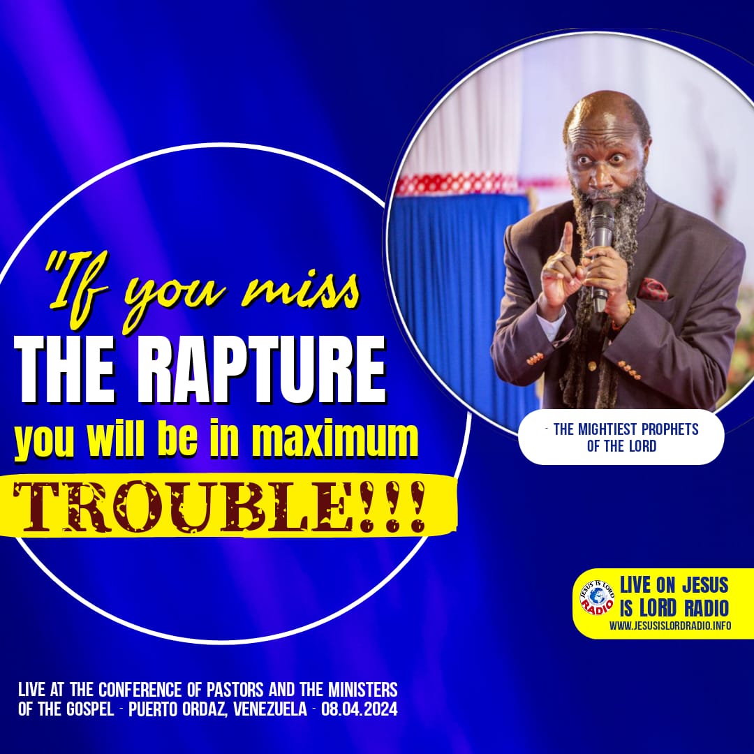 The Rapture is imminent and irreversible! Repent from sin! #JesusIsComing