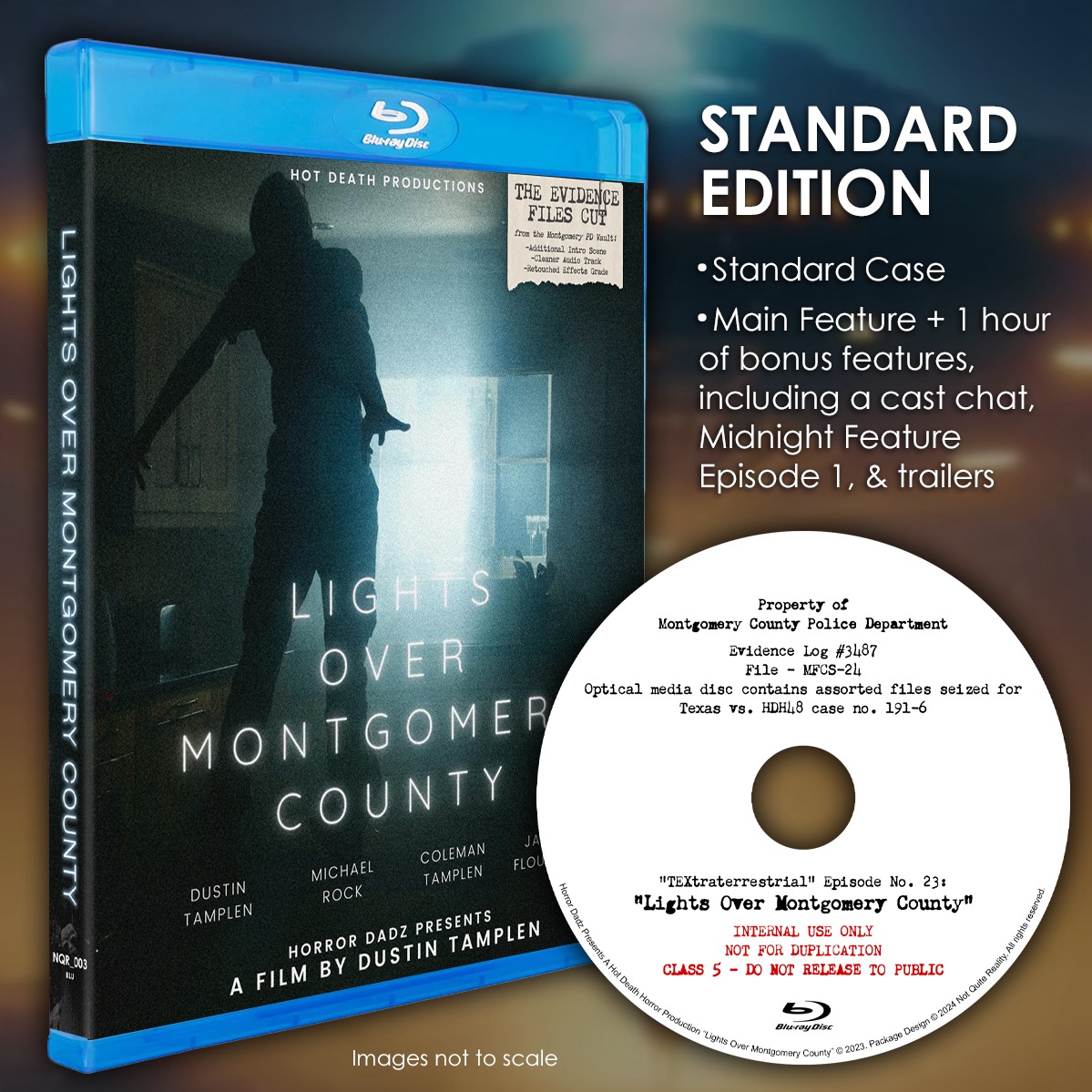 disc_connected's tweet photo. ***ANNOUNCEMENT***
Now available to preorder and shipping this week from #NotQuiteReality on BD-r: #LightsOverMontgomeryCounty (2023)!
In 2021, a local oddities television program called TEXtraterrestrial aired a now-infamous special called "Lights Over Montgomery County". https://t.co/VLMOa3NbVf