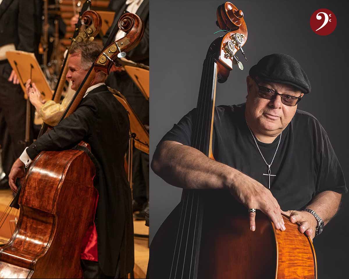 Peter Doubrovsky and @Brandinobass are renowned musicians and fans of the 5-string double bass. Thanks to both Peter and Brandino for their insightful conversation on this episode. Listen: contrabassconversations.com/podcast