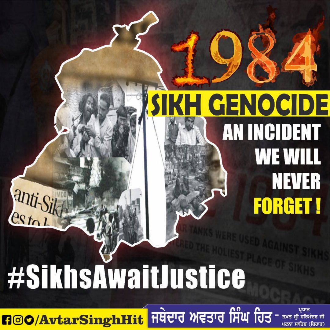 Let's all take out just 15 seconds  for #SikhGenocide84 to show our support for the petition we only need 100k.

petition.parliament.uk/petitions/6582…

@SikhFedUK @UoR_SikhSociety @SikhPA @SikhPark @sikhpakh @SikhForTruth @DharamSeva @Khalsa_Aid