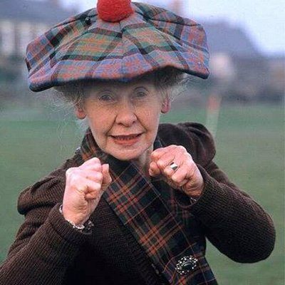 RIP Gudrun Ure, an absolute top turn who is probably best known for her performance as Super Gran: strong, Scottish, and very funny.