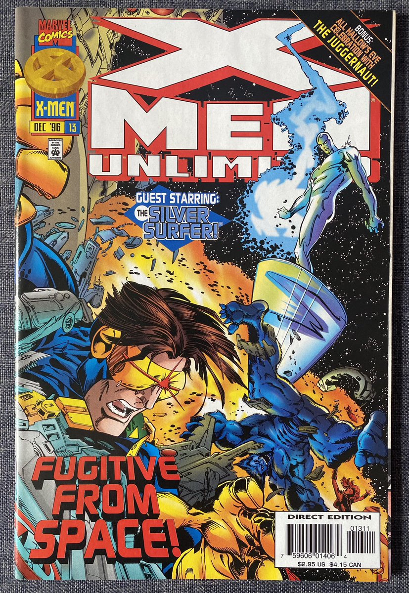 Evening comic read! X-Men Unlimited issue 13 by Pérez, Gonzales, Land, Robinson, Calafiore, Rouleau, Hunter, McKenna & Milgrom #xmen #XMenDay